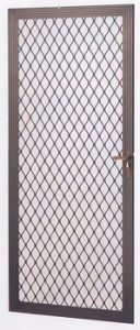 Aluminum Security Screen Door with Lock